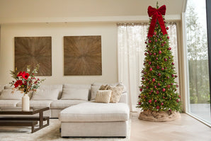 Sapin de Noël artificiel Slim "Undset" 100% PE - Smart LED