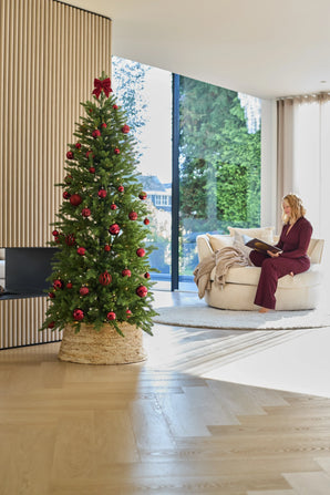 Sapin de Noël artificiel Slim "Undset" 100% PE - Smart LED