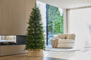 Sapin de Noël artificiel Slim "Undset" 100% PE - Smart LED