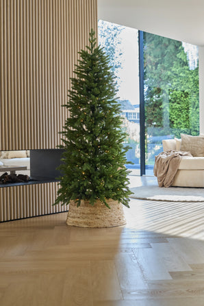 Sapin de Noël artificiel Slim "Undset" 100% PE - Smart LED