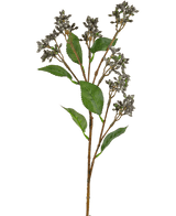 Branche artificielle Japanese Berry bleu acier 63 cm