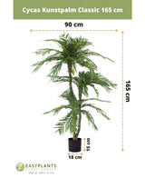 Cycas Palmier artificiel Classic 165 cm