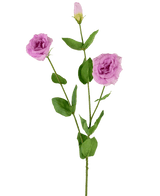 Eustoma artificiel Real Touch rose 72 cm