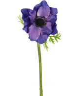 Fleur artificielle Anémone violet 43 cm
