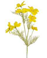 Fleur artificielle Cosmos 74 cm jaune