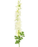Fleur artificielle Delphinium 105 cm blanc