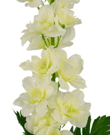 Fleur artificielle Delphinium 79 cm blanc
