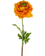 Fleur artificielle Ranunculus 51 cm jaune foncé