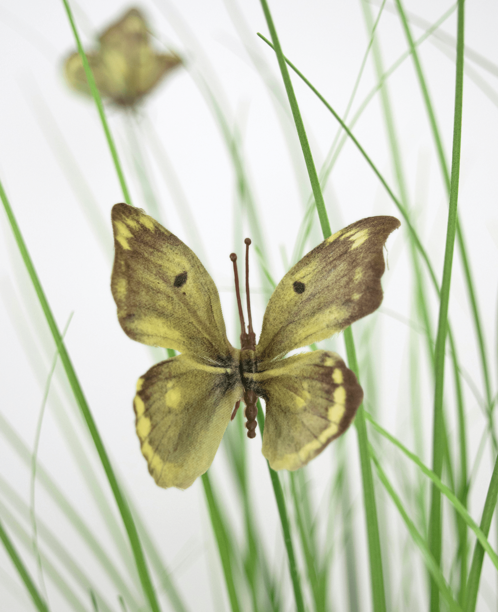 Herbe artificielle butterfly onion grass pot 90cm ignifugée