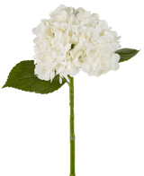 Hortensia artificiel "Annabelle" Real Touch blanc 55 cm