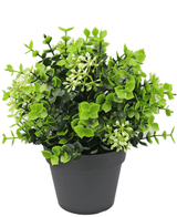 Plante artificielle Eucalyptus mix 22 cm UV