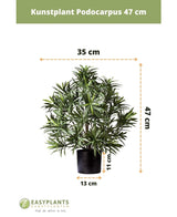Plante artificielle Podocarpus 47 cm