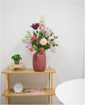Bouquet de fleurs artificielles en soie Mystic Elegance