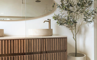 Faux olivier salle de bain