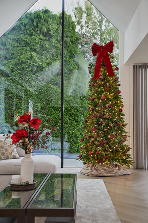 Sapin de Noël artificiel Slim "Undset" 100% PE - Smart LED