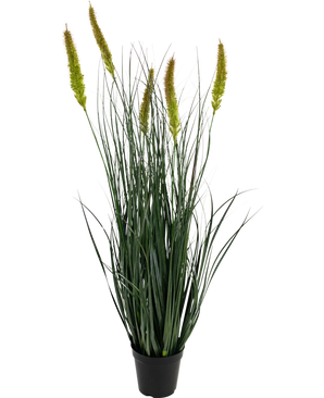 Gazon artificiel rhododendron oignon herbe pot 90 cm ignifugé