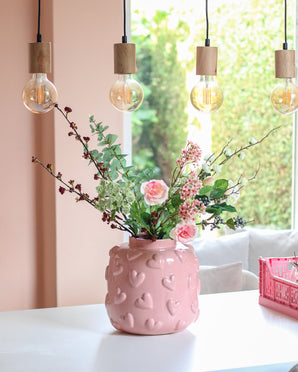 Fleurs artificielles bouquet Blush Blossom
