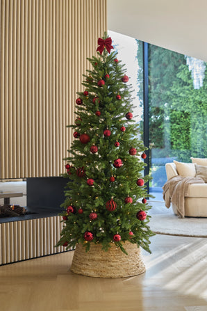 Sapin de Noël artificiel Slim "Undset" 100% PE - Smart LED