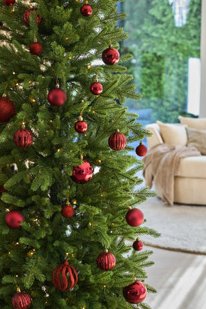 Sapin de Noël artificiel Slim "Undset" 100% PE - Smart LED