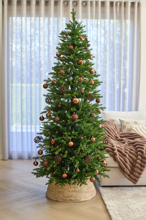 Sapin de Noël artificiel Slim "Undset" PE/PVC - Smart LED