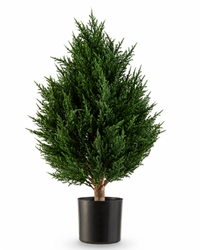 Plante Cyprès artificiel deluxe 60 cm UV
