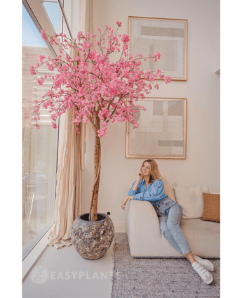 Arbre artificiel Fleur de cerisier rose 240 cm