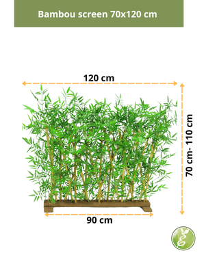 Plante artificielle Bambou screen 70x120 cm