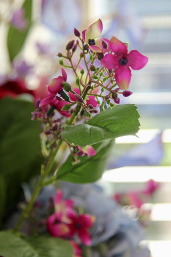 Bouquet artificiel Blue Fairytale 87 cm