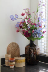 Bouquet artificiel Blue Fairytale 87 cm