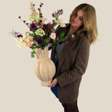 Bouquet artificiel Champ de fleurs en soie 90 cm