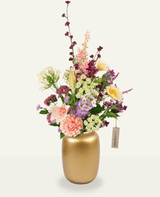 Bouquet artificiel Champ de fleurs en soie 90 cm