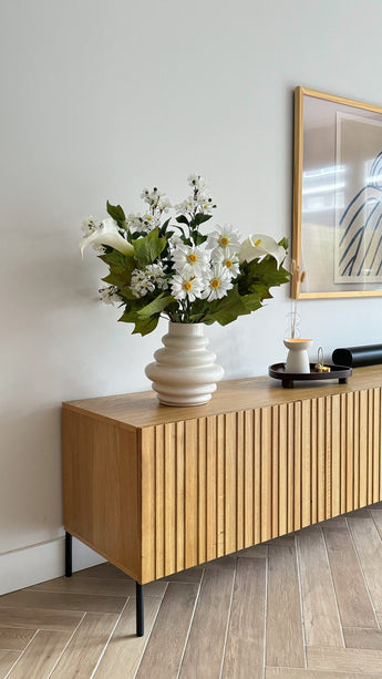 Bouquet artificiel Daisy Delight 105 cm