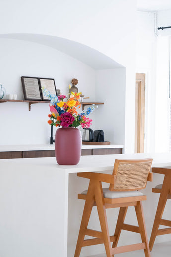 Bouquet artificiel Fleurs sauvages colorées 75 cm