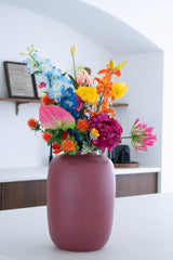 Bouquet artificiel Fleurs sauvages colorées 75 cm