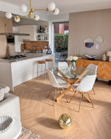 Bouquet artificiel Peony blanc 39 cm