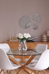 Bouquet artificiel Peony blanc 39 cm