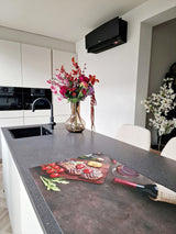 Bouquet artificiel Rouge Ruby 100 cm