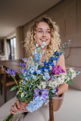Bouquet artificiel Sapphire Garden 74 cm