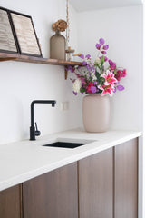 Bouquet artificiel violet Flora 80 cm