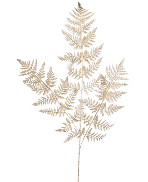 Branche artificielle Fern champagne 78 cm