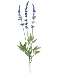 Branche artificielle Lavande bleu 66 cm