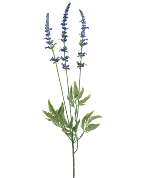 Branche artificielle Lavande bleu 66 cm
