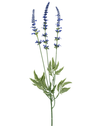 Branche artificielle Lavande bleu 66 cm