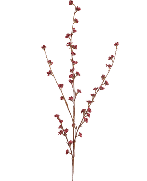Branche artificielle de Callicarpa violet 104 cm