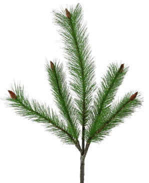Branche de pin artificielle verte 100 cm