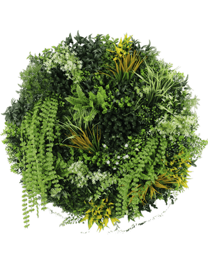 Cadre vegetal artificiel Ø100 cm de diamètre