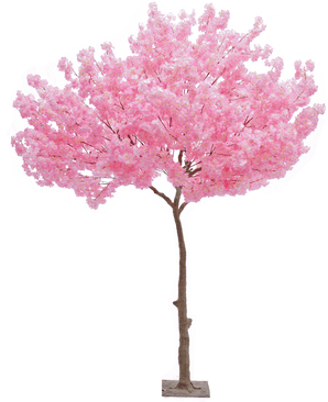 Cerisier artificiel rose 270 cm