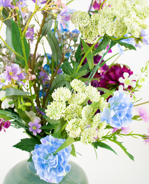 Bouquet artificiel Silk Violet Rain 97 cm
