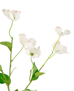 Cornouiller artificiel Real Touch blanc 74 cm