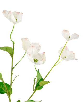 Cornouiller artificiel Real Touch blanc 74 cm